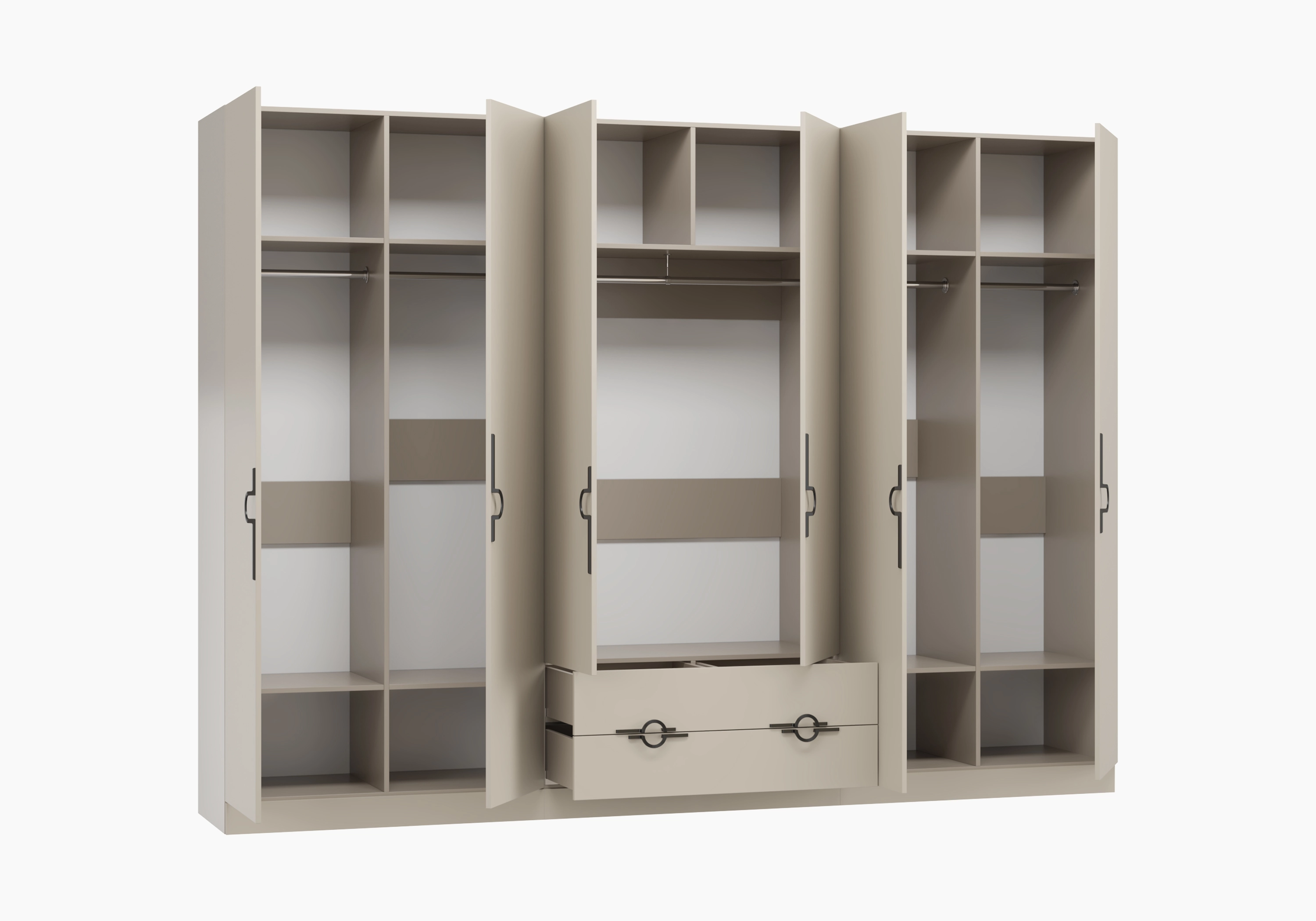 Распашной шкаф Элавия-6.2 Премиум