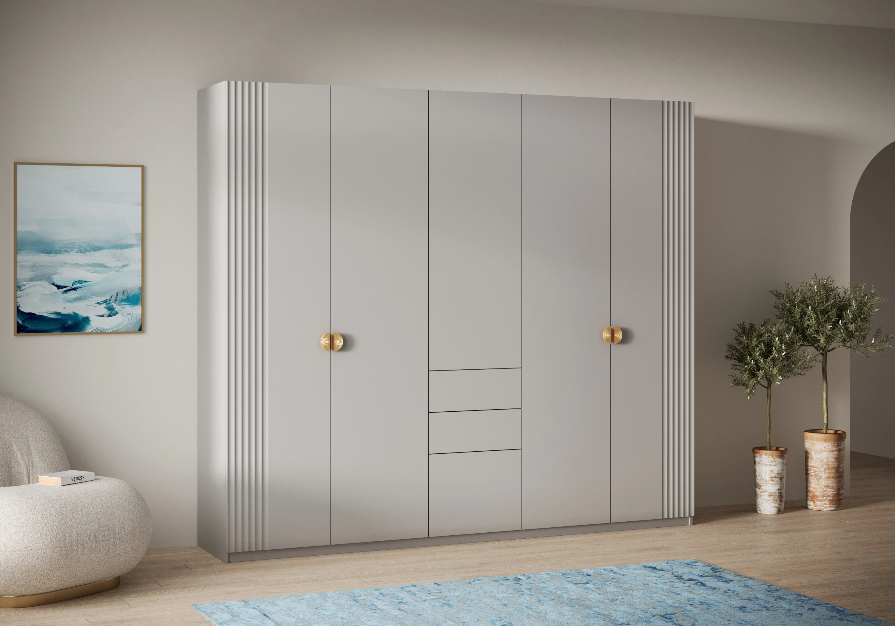 Распашной шкаф Санторини-5 Лайф