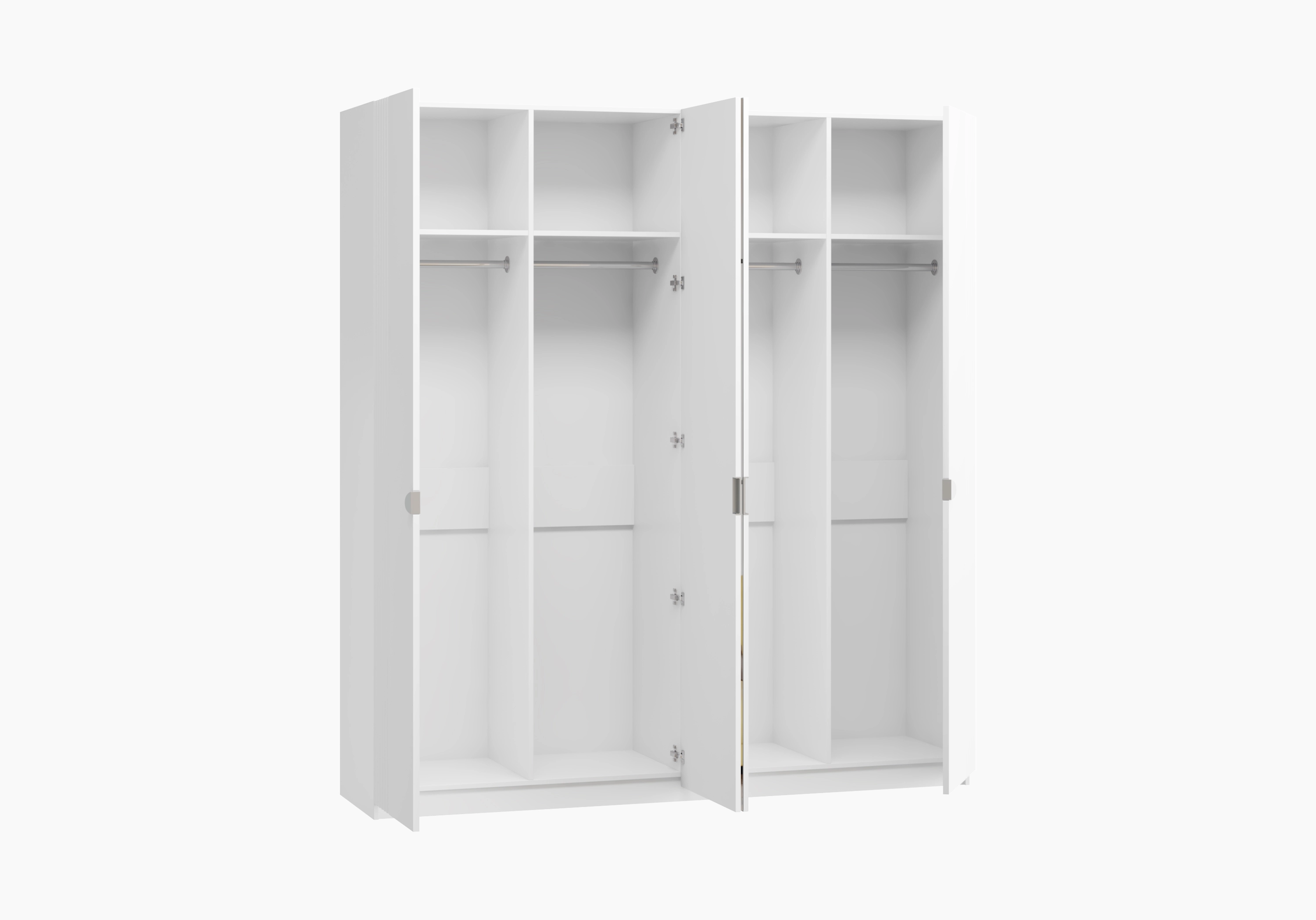 Распашной шкаф Санторини-4 с зеркалом