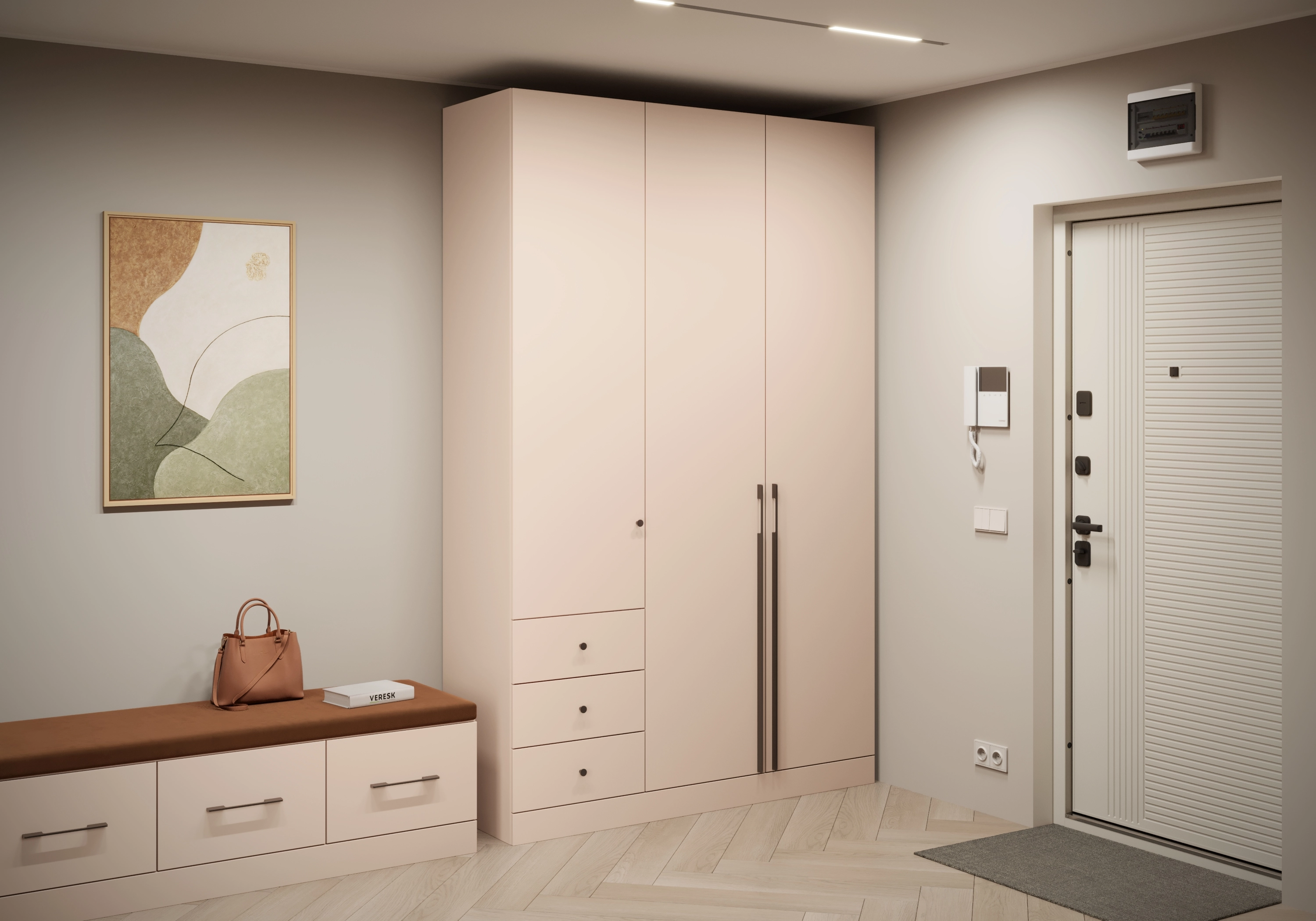 Распашной шкаф Капса-3.6.3