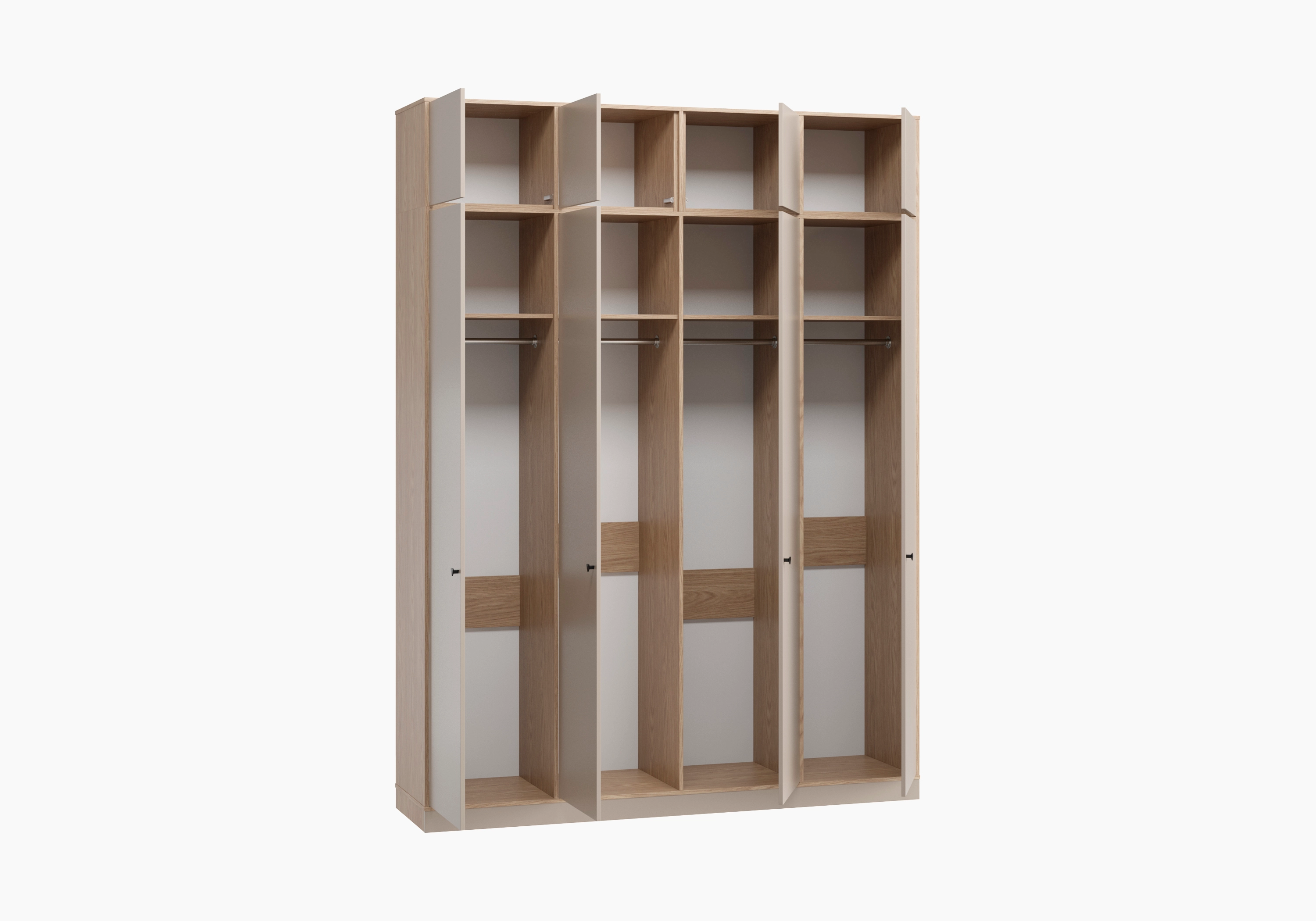 Распашной шкаф Виггинс-4В с антресолью