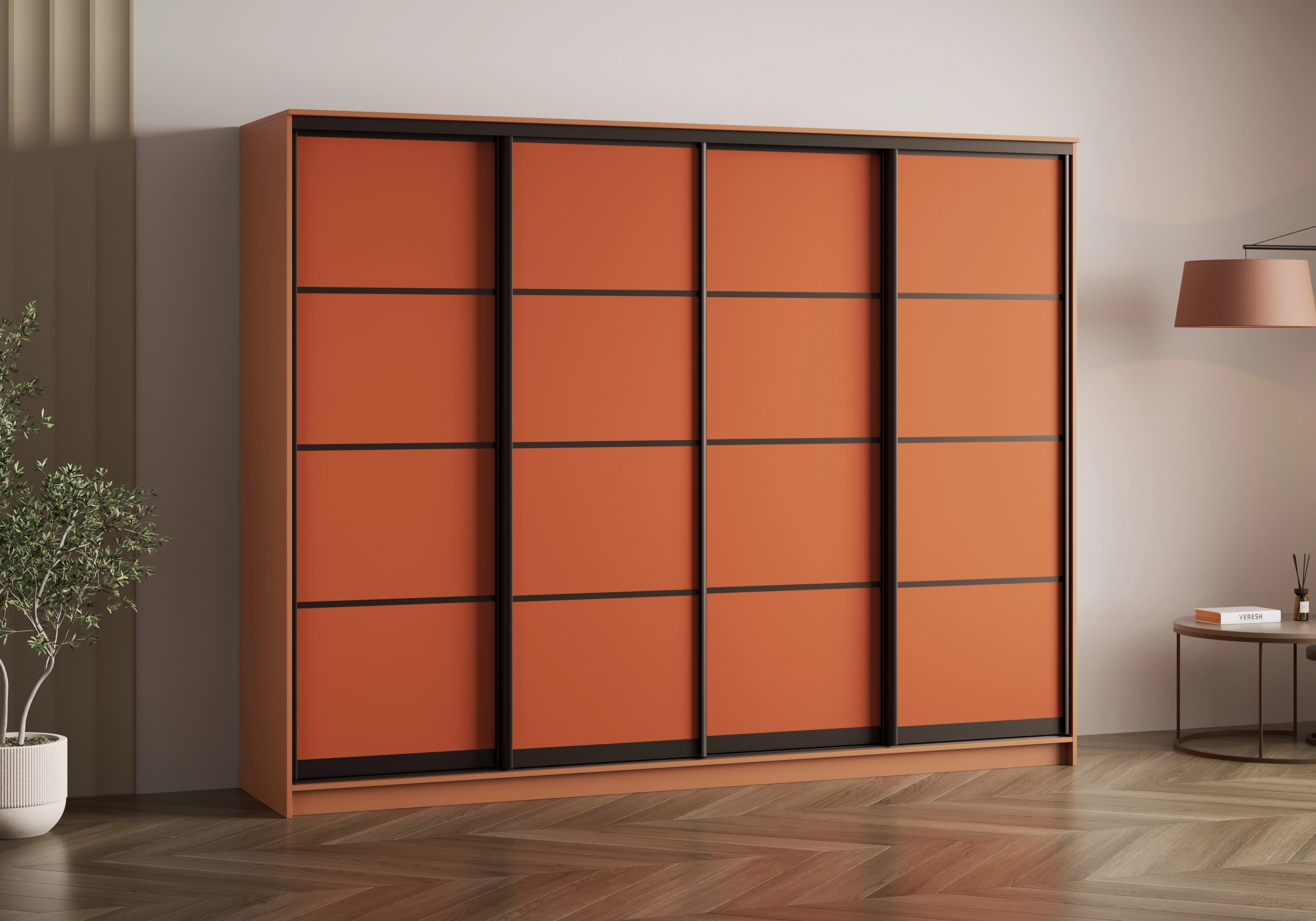 Шкаф-купе Борден-4-4 Премиум