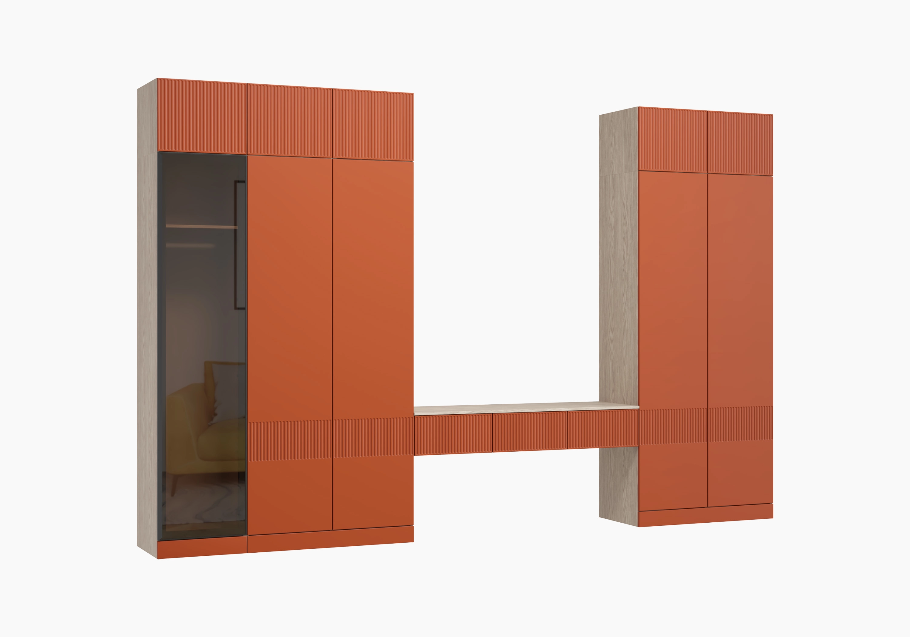 Модульная прихожая Дарио-2