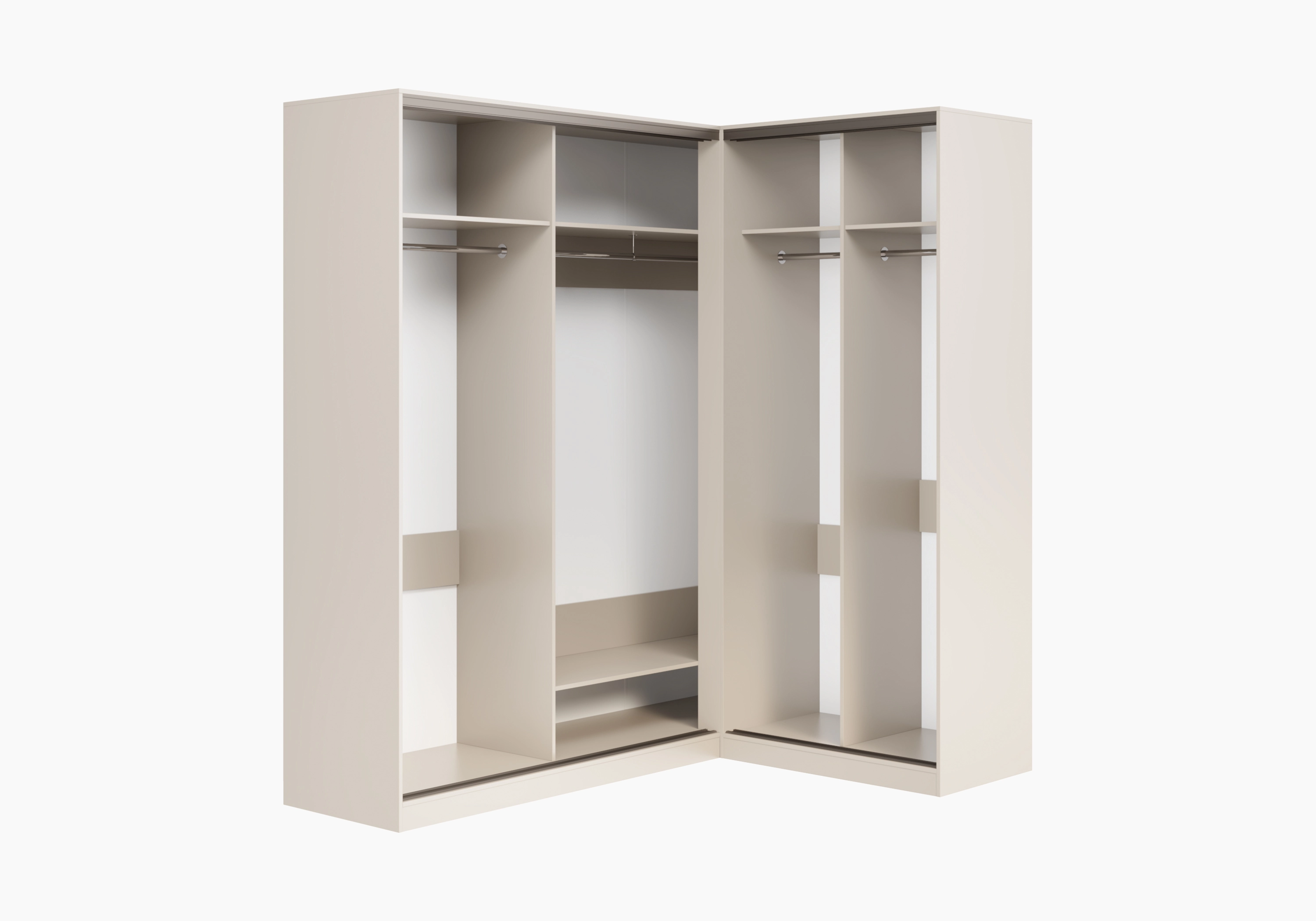 Шкаф-купе угловой Борден-6-6 1600 Премиум