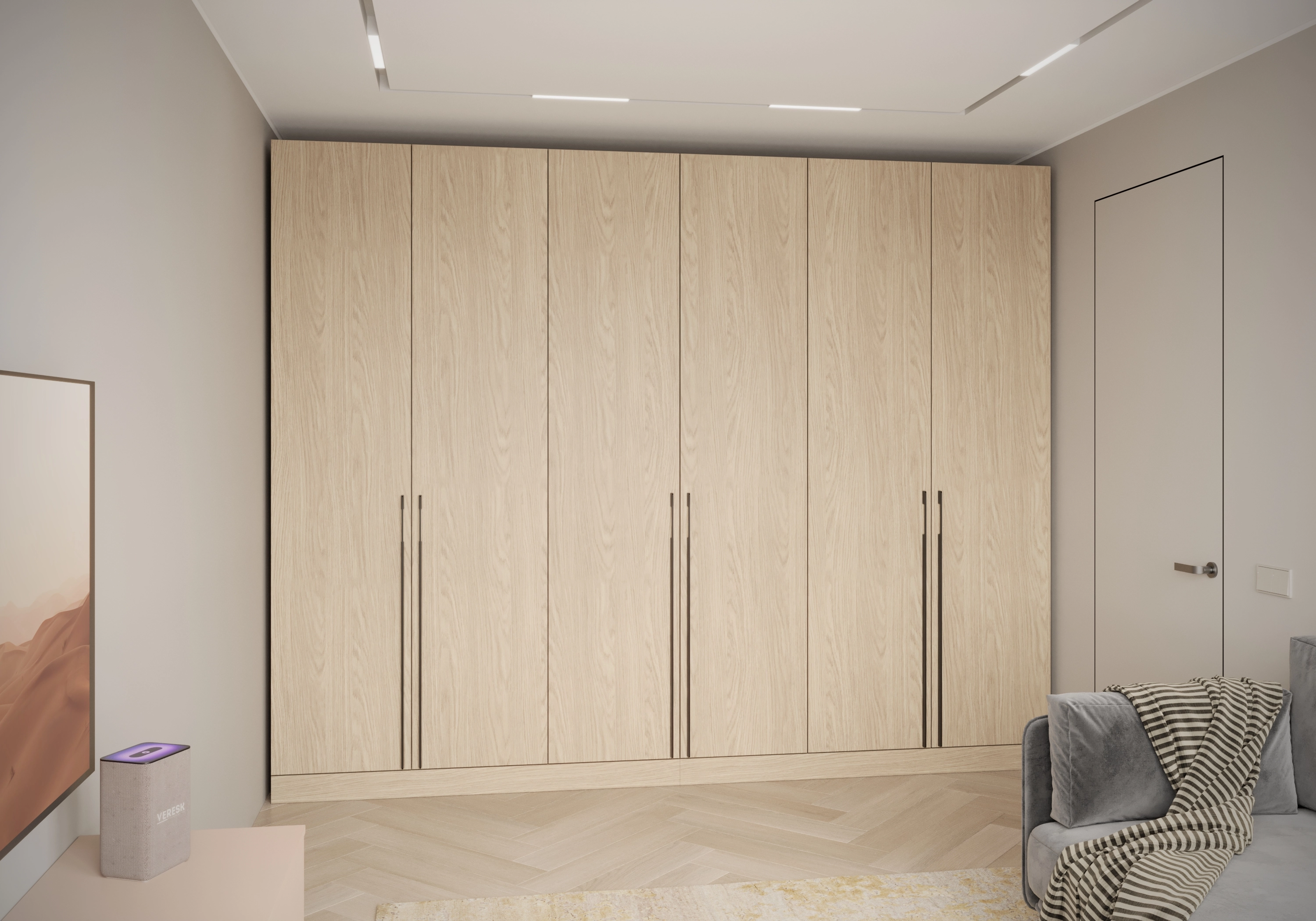 Распашной шкаф Капса-6