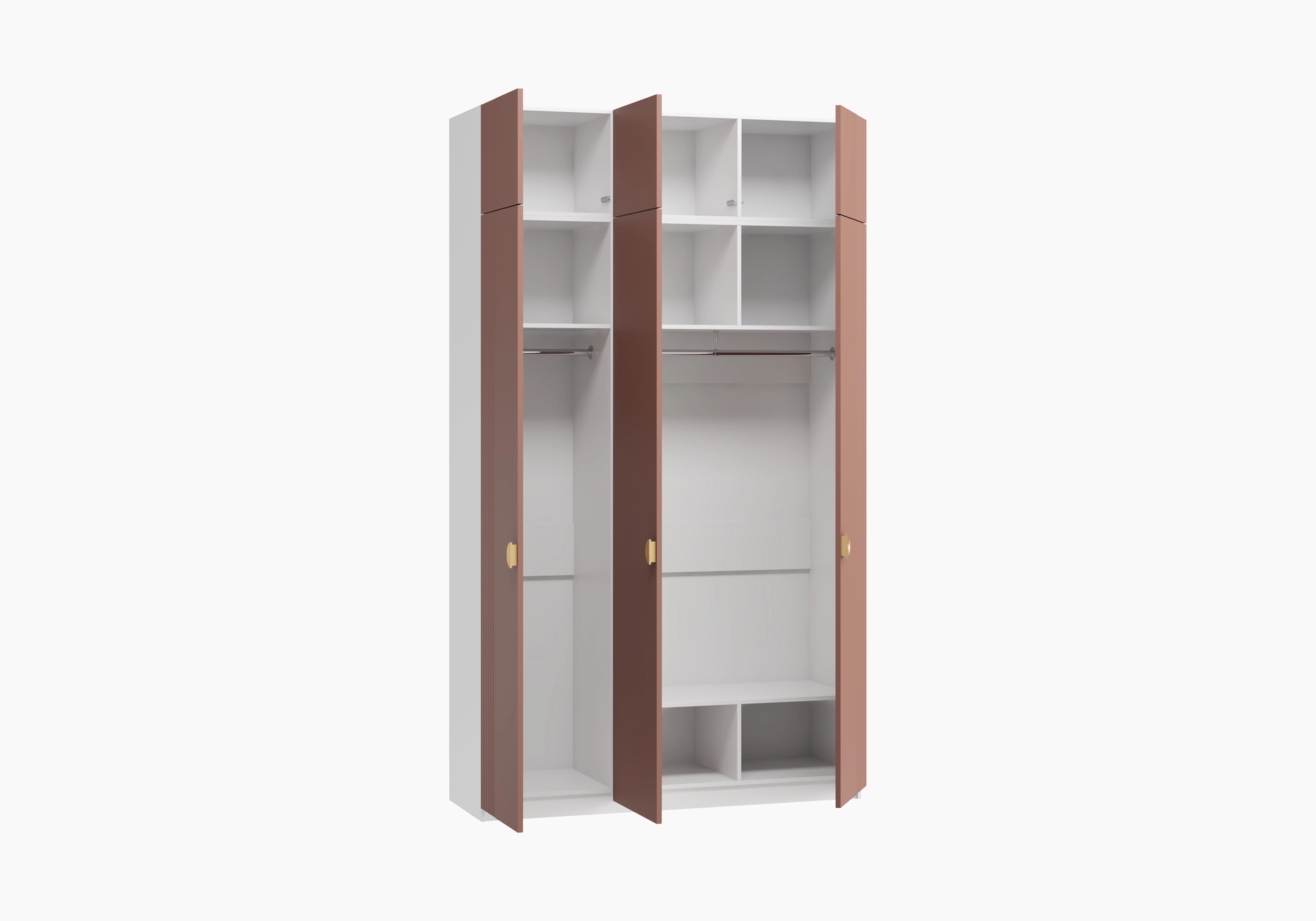 Распашной шкаф Санторини-3 Лайф с антресолью